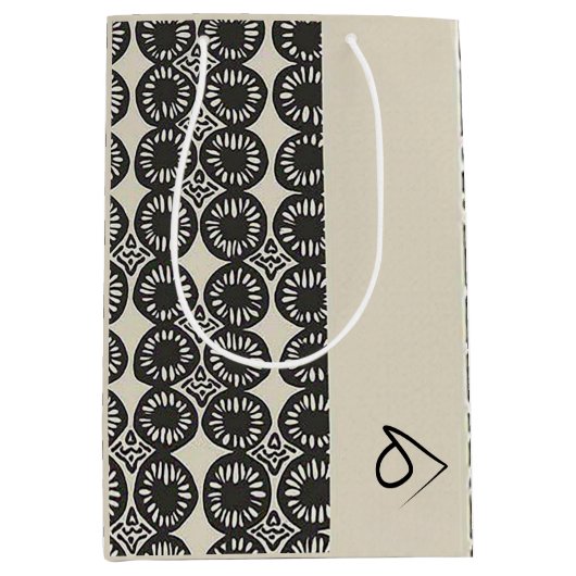 Sophisticated Luxury African Caribbean Minimalist Medium Cadeauzakje (Voorkant)