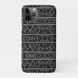 Sophisticated Luxury African Caribbean Mudcloth Case-Mate iPhone Case