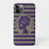Sophisticated Luxury African Caribbean Mudcloth Case-Mate iPhone Case (Achterkant)