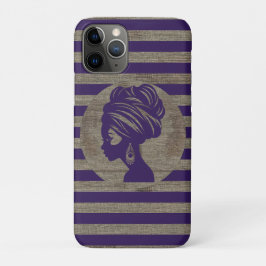 Sophisticated Luxury African Caribbean Mudcloth Case-Mate iPhone Case