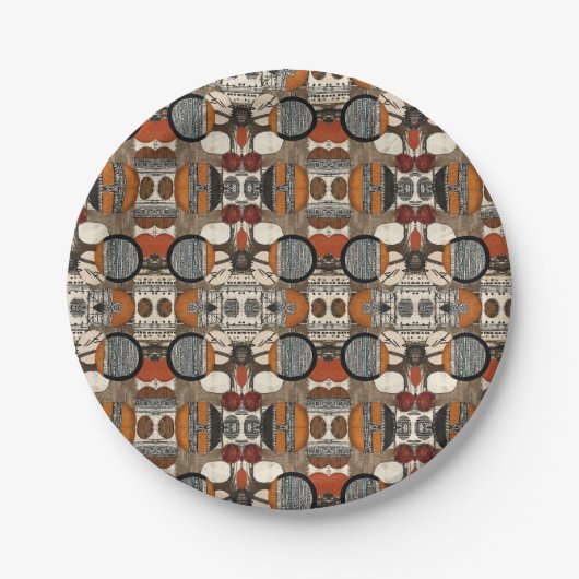 Sophisticated Luxury African Caribbean Papieren Bordje (Voorkant)