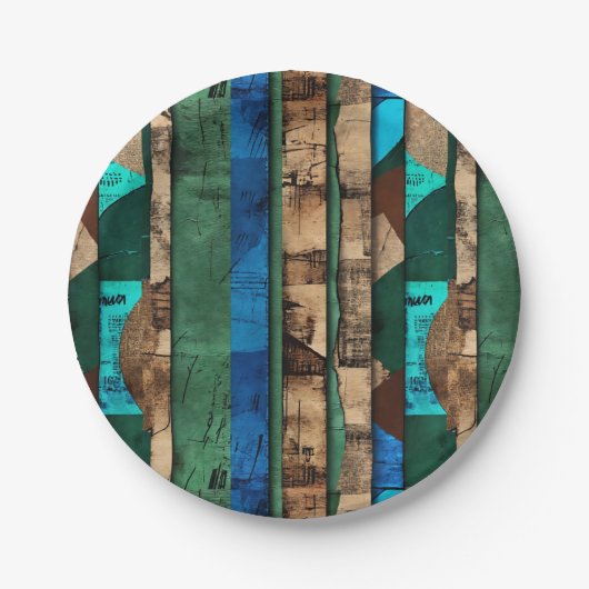 Sophisticated Luxury African Caribbean Papieren Bordje (Voorkant)