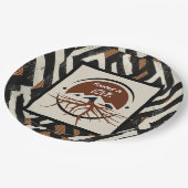 Sophisticated Luxury African Caribbean Papieren Bordje (Gekanteld)