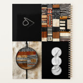 Sophisticated Luxury African Caribbean Planner (Achterkant)