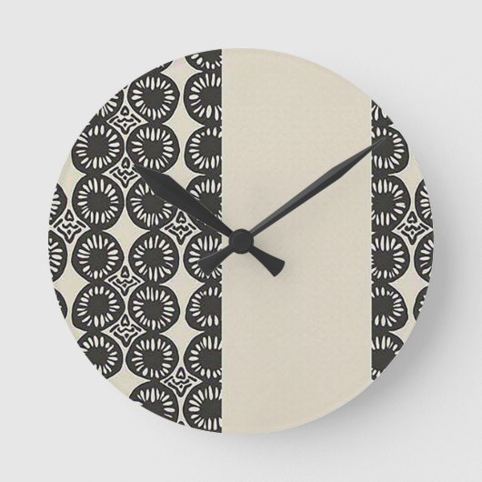 Sophisticated Luxury African Caribbean Ronde Klok (Voorkant)