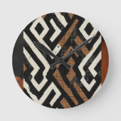 Sophisticated Luxury African Caribbean Ronde Klok (Voorkant)