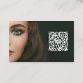 Sophisticated Makeup Artist MUA foto Visitekaartje (Achterkant)