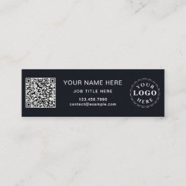 Sophisticated Maroon Pattern Slim Custom Mini Contactkaartje