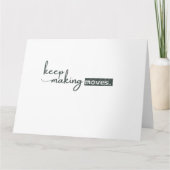 Sophisticated minimalist kaart (Voorkant)