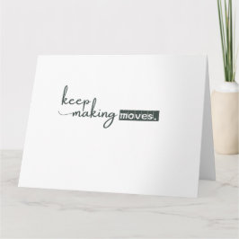 Sophisticated minimalist kaart