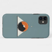 Sophisticated Minimalist Logo iPhone Case (Achterkant (horizontaal))