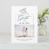 Sophisticated Minimalist Photo Elegant Script (Staand voorkant)