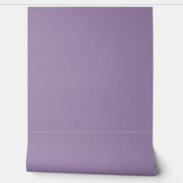 Sophisticated Minimalist Solid Violet Behang