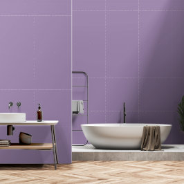 Sophisticated Minimalist Solid Violet Behang