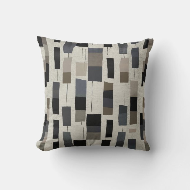 Sophisticated modern abstract kussen (Voorkant)