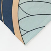 Sophisticated Modern Abstract Seamless Pattern  Fleece Deken (Hoek)