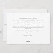 Sophisticated Modern Christmas Tree Photo Family Feestdagenkaart (Achterkant)