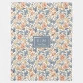 Sophisticated Morris stijl pimpernel patroon cadea Fleece Deken (Voorkant)