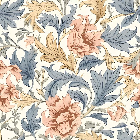 Sophisticated Morris stijl pimpernel patroon cadea Fleece Deken