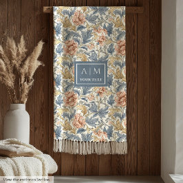 Sophisticated Morris stijl pimpernel patroon cadea Fleece Deken
