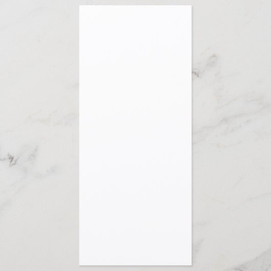 Sophisticated Navy Bruiloftsmenu Menu (Achterkant)