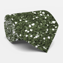Sophisticated Ombre Green Sparkle Stropdas