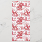 Sophisticated Peach Minimalist Menu (Achterkant)