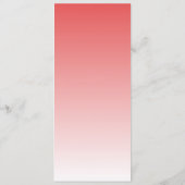 Sophisticated Pink Menu Template (Achterkant)