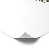 Sophisticated Red Floral Garland In Loving Memory  Poster (Hoek)