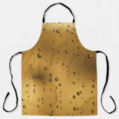 Sophisticated Regendrop Gouden Schaduw Schort Desi (Voorkant)