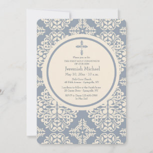 Sophisticated Religious Invitation Kaart