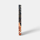 Sophisticated Roos Floral iPhone 12 Mini Hoesje Ar (Linkerkant)