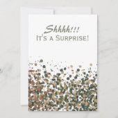 Sophisticated Sage Watercolor Surprise Viering Kaart (Voorkant)