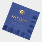 Sophisticated School Spirit Afstuderen Folie Servetten (Links)