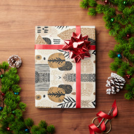 Sophisticated Souful Holiday Elegance  Cadeaupapier
