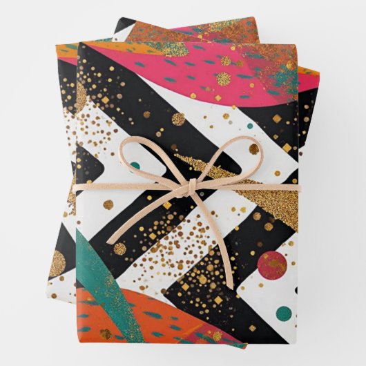 Sophisticated Souful Holiday Elegance  Inpakpapier Vel (In situ)