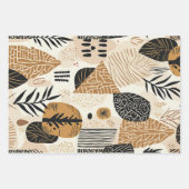 Sophisticated Souful Holiday Elegance Inpakpapier Vel (Voorkant)