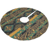 Sophisticated Souful Holiday Elegant  Kerstboom Rok (Gekanteld)