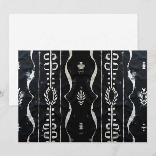 Sophisticated Soul Feestdagenkaart (Voorkant / Achterkant)