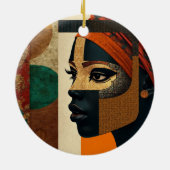 Sophisticated Soul    Keramisch Ornament (Achterkant)