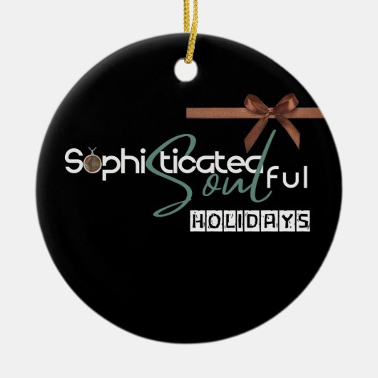 Sophisticated Soul    Keramisch Ornament (Voorkant)