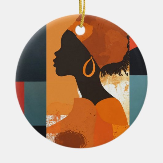 Sophisticated Soul    Keramisch Ornament (Voorkant)