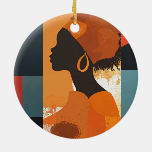 Sophisticated Soul    Keramisch Ornament (Achterkant)