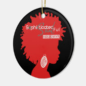 Sophisticated Soul Keramisch Ornament (Links)