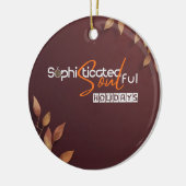 Sophisticated Soul Keramisch Ornament (Links)