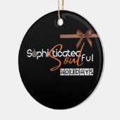 Sophisticated Soul    Keramisch Ornament (Links)