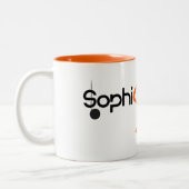 Sophisticated Soul    Tweekleurige Koffiemok (Links)