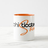 Sophisticated Soul    Tweekleurige Koffiemok (Center)