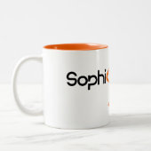 Sophisticated Soul    Tweekleurige Koffiemok (Links)