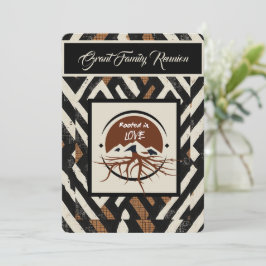 Sophisticated Soulful Family Reunion Kaart